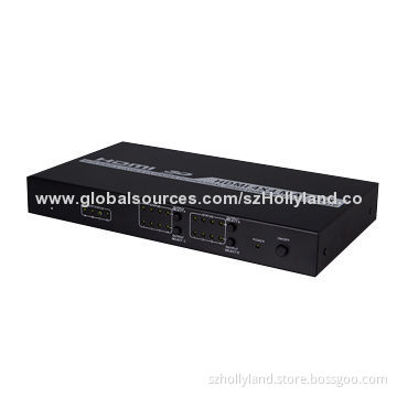 HDMI 4x4 Video Matrix with Internal IR Extenders